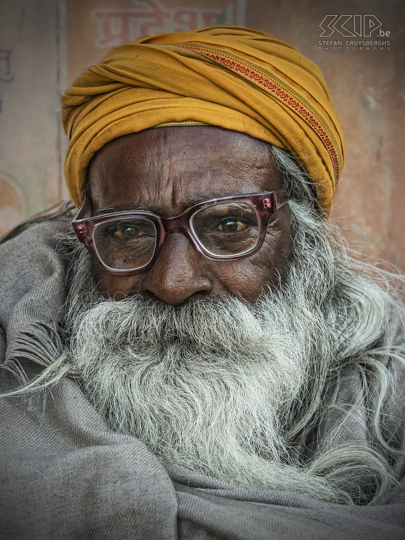 Jaipur - Old man  Stefan Cruysberghs